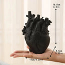 GobekUsa Heart Shape Resin Vase - 4 Colors