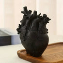 GobekUsa Heart Shape Resin Vase - 4 Colors