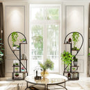 GobekUsa Heart Shaped 6-Tier Metal Plant Stand