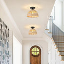 GobekUsa Hemp Rope Ceiling Light for Home Decor