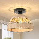 GobekUsa Hemp Rope Ceiling Light for Home Decor