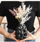 GobekUsa Hollow Out Ceramic Vase - Nordic Style