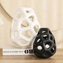 GobekUsa Hollow Out Ceramic Vase - Nordic Style