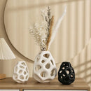 GobekUsa Hollow Out Ceramic Vase - Nordic Style