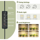 GobekUsa Indoor Plant Grow Lights with 12 Tiers, 62.2'' Tall