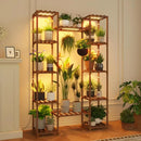 GobekUsa Indoor Plant Grow Lights with 12 Tiers, 62.2'' Tall