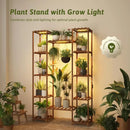 GobekUsa Indoor Plant Grow Lights with 12 Tiers, 62.2'' Tall