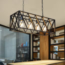 GobekUsa Industrial Chandelier Retro Loft Bar Restaurant Pendant Lamp Ceiling Lamp