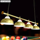 GobekUsa Industrial Metal Mirrored Bowl Pendant Light - Suspended Lighting Fixture for Billiard Room or Island