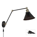 GobekUsa Industrial Plug In Wall Sconce