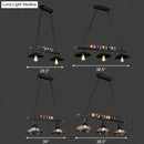 GobekUsa Industrial Style Black Metal Billiard Light Pendant for Restaurant Island