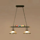 GobekUsa Industrial Style Black Metal Billiard Light Pendant for Restaurant Island