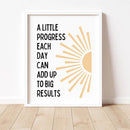 GobekUsa Inspirational Quote Poster for Home or Office