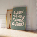 GobekUsa Inspirational Quote Poster for Home or Office