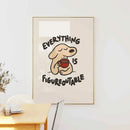 GobekUsa Inspirational Quote Poster for Home or Office