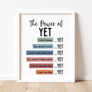 GobekUsa Inspirational Quote Poster for Home or Office