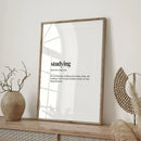 GobekUsa Inspirational Quote Poster for Home or Office