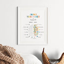 GobekUsa Inspirational Quote Poster for Home or Office