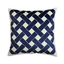 GobekUsa Intersecting Geometric Velvet Printed Cushion Cover - Modern Nordic Sofa Decor 50x50cm