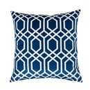 GobekUsa Intersecting Geometric Velvet Printed Cushion Cover - Modern Nordic Sofa Decor 50x50cm