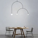 GobekUsa Iron Balance Chandelier: Scandinavian Post-Modern Living Room Pendant Lamp