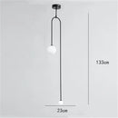 GobekUsa Iron Balance Chandelier: Scandinavian Post-Modern Living Room Pendant Lamp