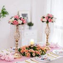 GobekUsa Iron Flower Racks for Dining Table Decoration