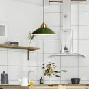 GobekUsa Iron Industrial Chandeliers, Nordic Pendant Light for Home, Retro Loft Hanging Lamps