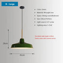 GobekUsa Iron Industrial Chandeliers, Nordic Pendant Light for Home, Retro Loft Hanging Lamps