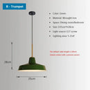 GobekUsa Iron Industrial Chandeliers, Nordic Pendant Light for Home, Retro Loft Hanging Lamps