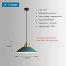 GobekUsa Iron Industrial Chandeliers, Nordic Pendant Light for Home, Retro Loft Hanging Lamps
