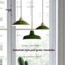 GobekUsa Iron Industrial Chandeliers, Nordic Pendant Light for Home, Retro Loft Hanging Lamps