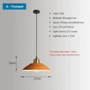 GobekUsa Iron Industrial Chandeliers, Nordic Pendant Light for Home, Retro Loft Hanging Lamps