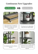 GobekUsa Iron Plant Stand for Multiple Pots
