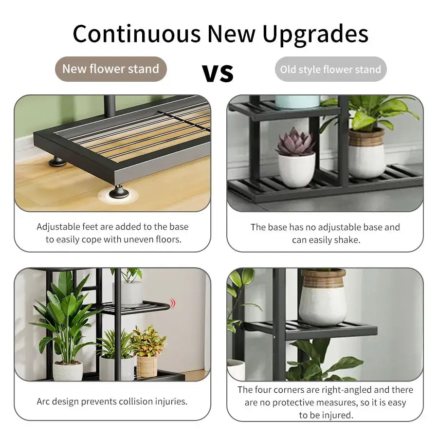 GobekUsa Iron Plant Stand for Multiple Pots, photo 2 of 24