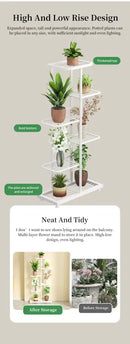 GobekUsa Iron Plant Stand for Multiple Pots