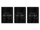 Beige ayatul kursi quran wall art set living room calligraphy prints by Decorbites