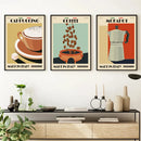 GobekUsa Italian Coffee Wall Art Canvas Print