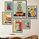 GobekUsa Italian Coffee Wall Art Canvas Print