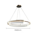 GobekUsa Italian Minimalist Chandelier for Living Room, Bedroom, and Dining Room