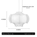 GobekUsa Italian Silk Pendant Lights: Designer Luxury for Interior Decor in Living Room, Bedroom, Dining.