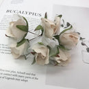 Decorbites ivory flower cherry stamen berries wedding decor living room by Decorbites