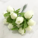 Decorbites ivory flower cherry stamen berries wedding decor living room by Decorbites