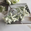 Decorbites ivory flower cherry stamen berries wedding decor living room by Decorbites