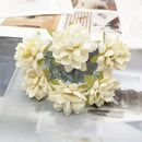 Decorbites ivory flower cherry stamen berries wedding decor living room by Decorbites
