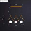 GobekUsa Ivory Glass Minimalist Ball Suspension Light - Creative Island Fixture