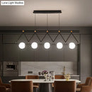 GobekUsa Ivory Glass Minimalist Ball Suspension Light - Creative Island Fixture