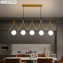 GobekUsa Ivory Glass Minimalist Ball Suspension Light - Creative Island Fixture