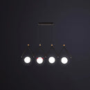 GobekUsa Ivory Glass Minimalist Ball Suspension Light - Creative Island Fixture