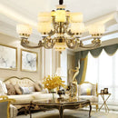 GobekUsa Jade Chandelier: Stylish Chinese Zen Living Room Lamp for Duplex Building by Guangdong Zhongshan